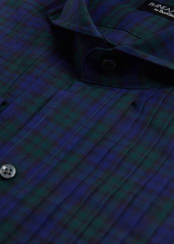 Paul Stuart Pleated Front Formal Shirt