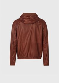 Paul Stuart Reversible Leather Bomber Jacket, thumbnail 3