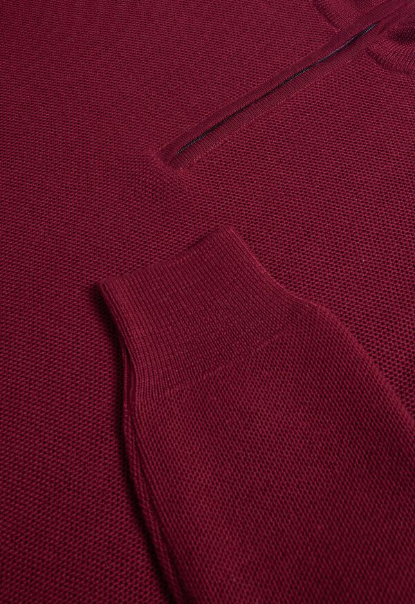 Paul Stuart Merino Wool Quarter Zip Pullover, image 2