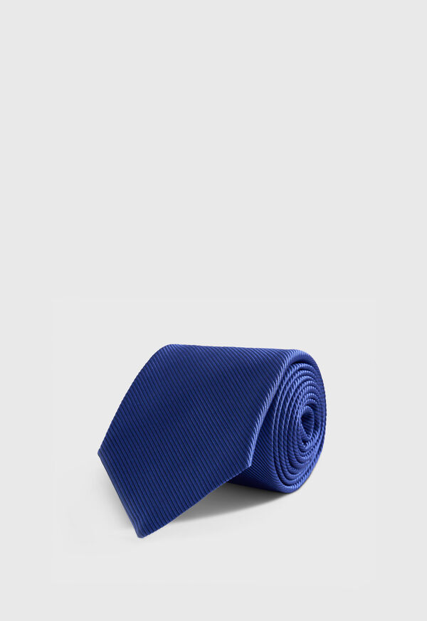 Paul Stuart Solid Mogador Silk & Cotton Tie, image 1
