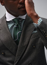 Paul Stuart Horizontal Stripe Dress Shirt, thumbnail 5