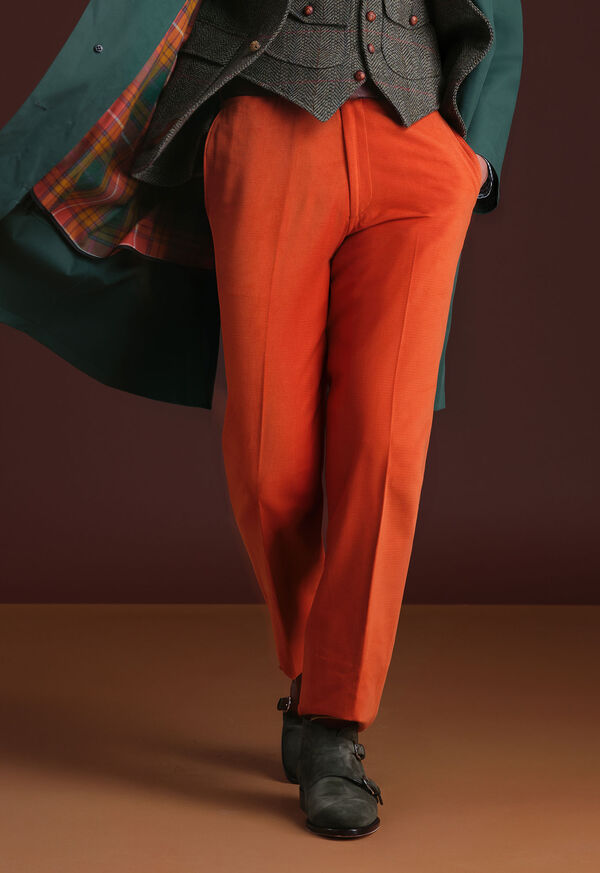 Paul Stuart Horizontal Cotton Corduroy Trouser, image 2