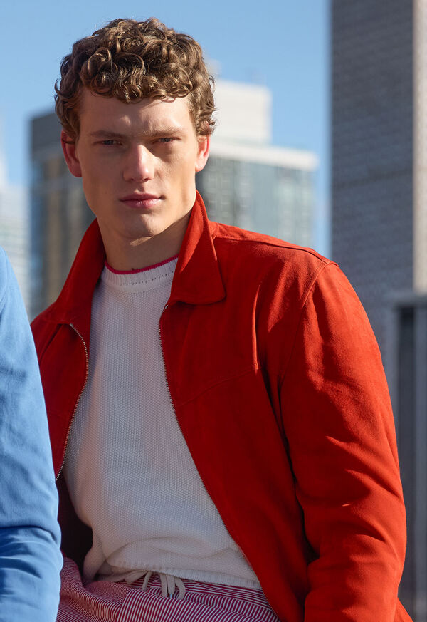 Paul Stuart Cotton Crewneck Pullover, image 3