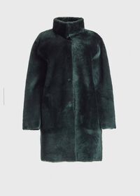 Paul Stuart Reversible Shearling Coat, thumbnail 3