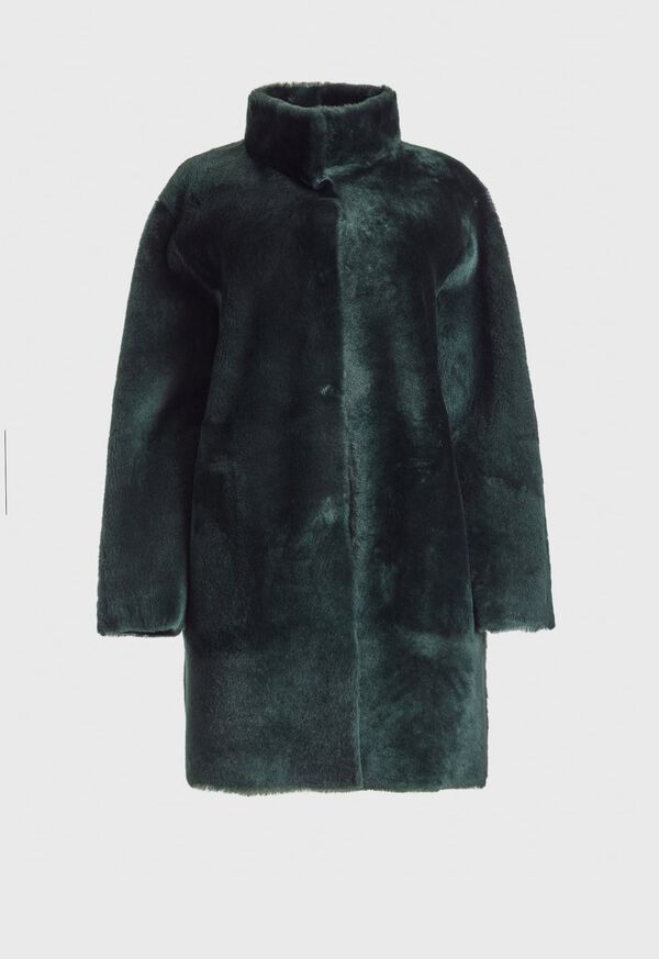 Paul Stuart Reversible Shearling Coat, image 3