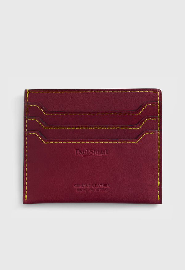 Paul Stuart Flat Card Case, image 1