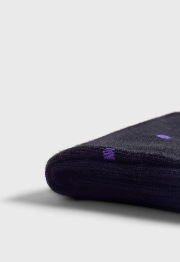 Paul Stuart Cotton Dotted Sock, image 2
