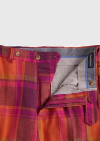 Paul Stuart Linen Plaid Dress Trouser, thumbnail 2