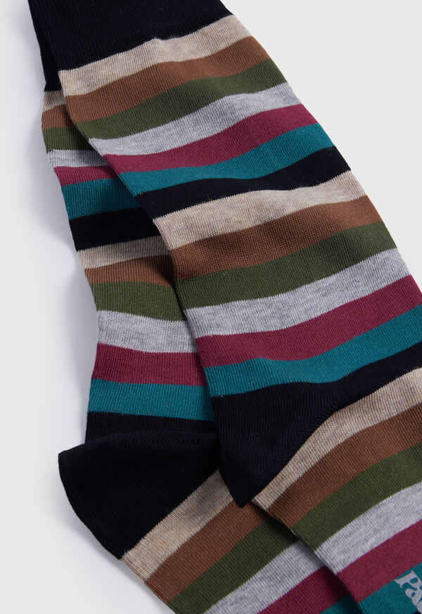 Paul Stuart Colorful Stripe Sock, image 3