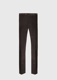 Paul Stuart Suede Trimmed Corduroy Trouser, thumbnail 1
