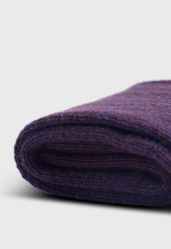 Paul Stuart Cashmere Blend Oxford Sock, image 2