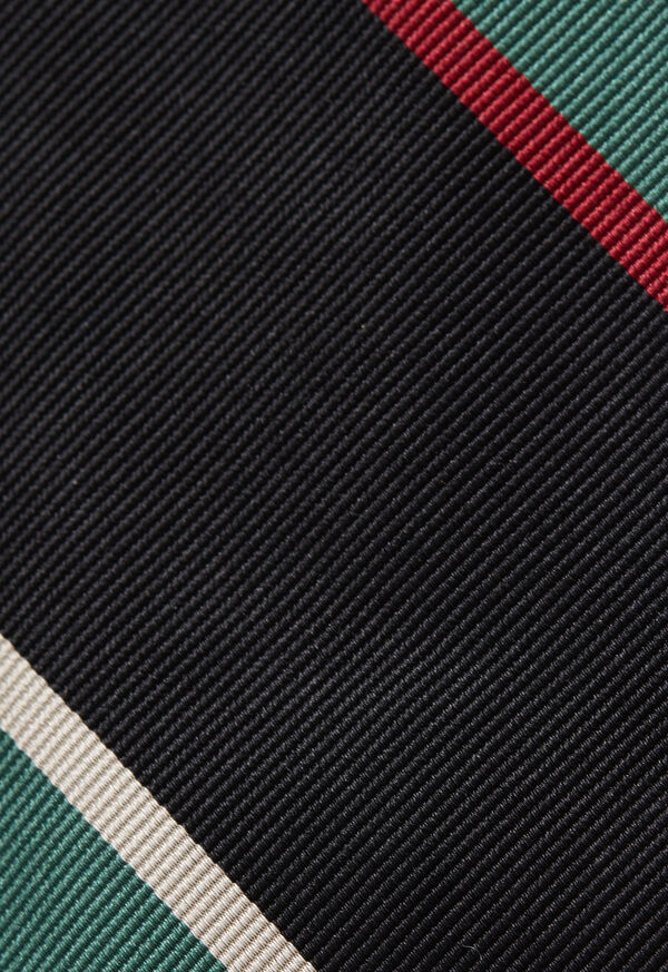 Paul Stuart Multicolor Block Stripe Tie, image 3