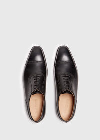 Paul Stuart The Westbourne Black Leather Cap Toe, thumbnail 2