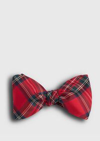 Paul Stuart Prince of Wales Tartan Bow Tie, thumbnail 1