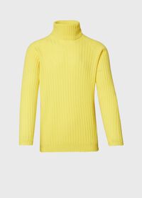 Paul Stuart Ribbed Cashmere Turtleneck Sweater, thumbnail 1