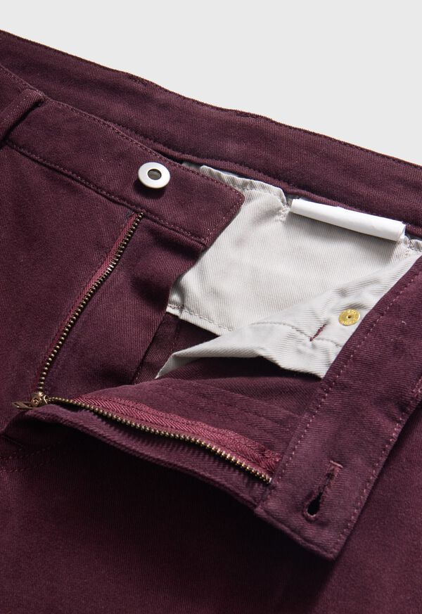 Paul Stuart Brushed Twill Five Pocket Pant, image 3