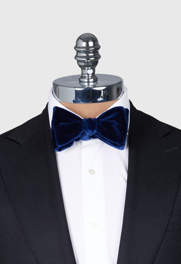Paul Stuart Blunt Edge Velvet Bow Tie, image 2