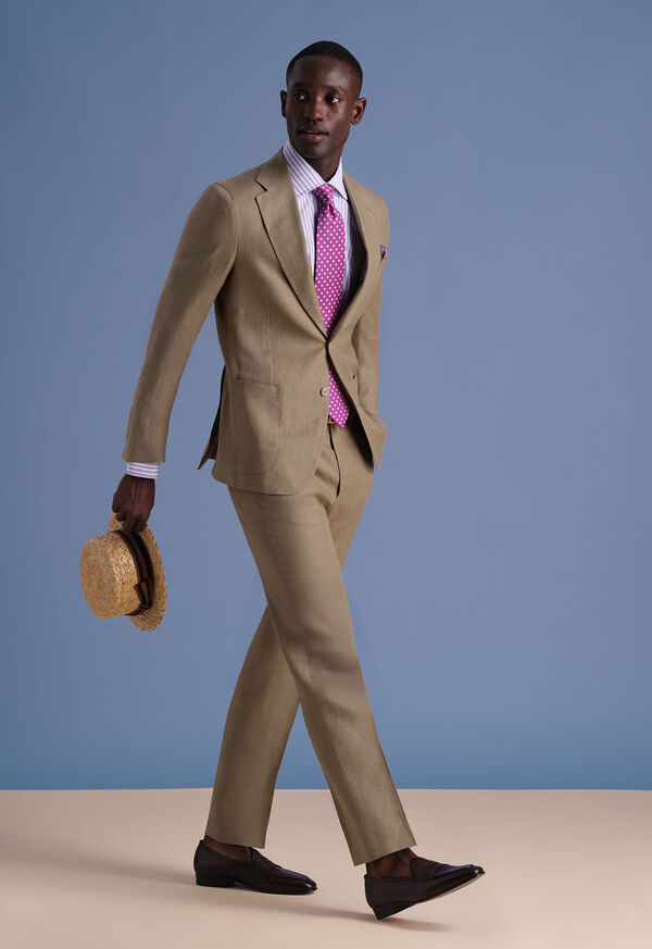 Paul Stuart Herringbone Boater Hat, image 3