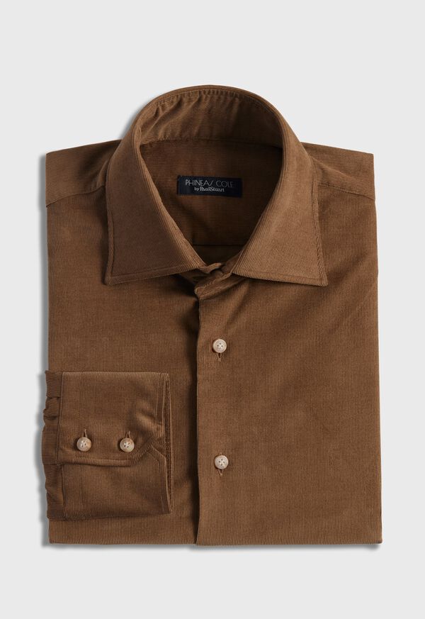 Paul Stuart Fine Wale Corduroy Shirt, image 1
