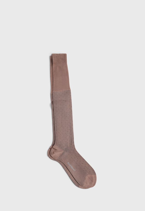 Paul Stuart Cotton Bird's Eye Sock, image 1