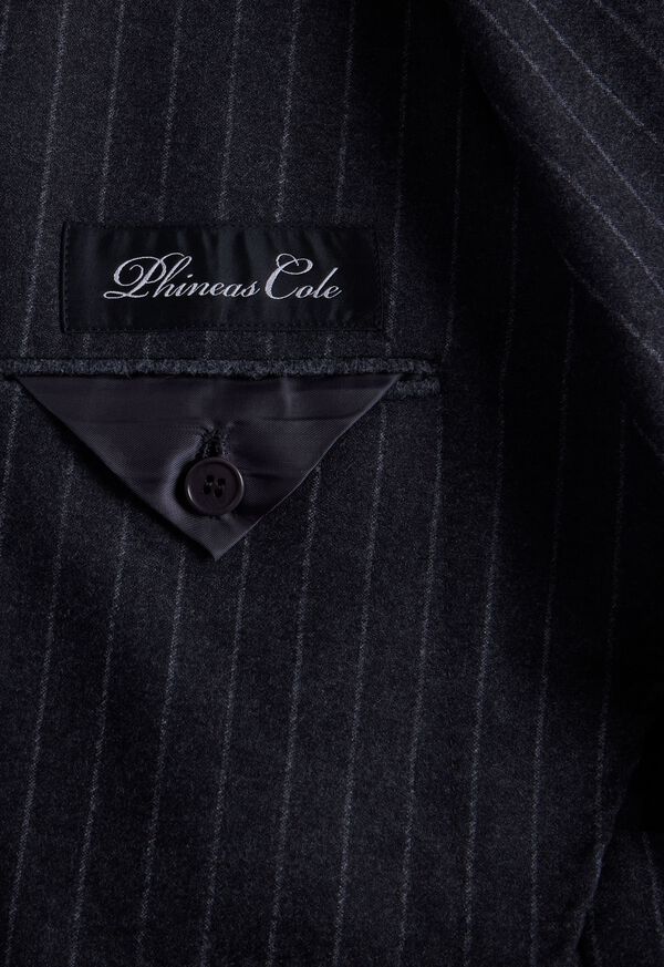 Paul Stuart Super 130s Wool Chalk Stripe Suit, image 4