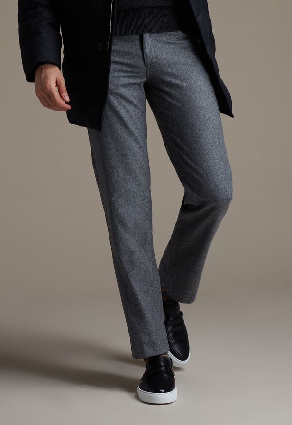 Wool Carded Flannel 5-Pocket Pant