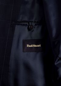 Paul Stuart Wool Windowpane Suit, thumbnail 5