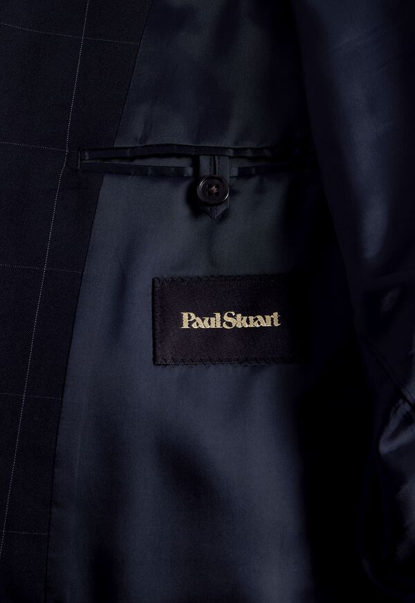 Paul Stuart Wool Windowpane Suit, image 5