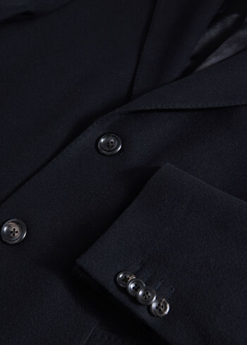 Paul Stuart Single Breasted Wool Overcoat