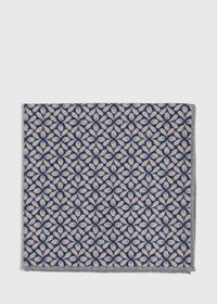 Paul Stuart Reversible Floral Print Pocket Square, thumbnail 2