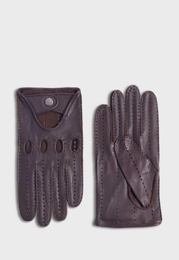 Paul Stuart Deerskin Leather Driving Glove, image 1