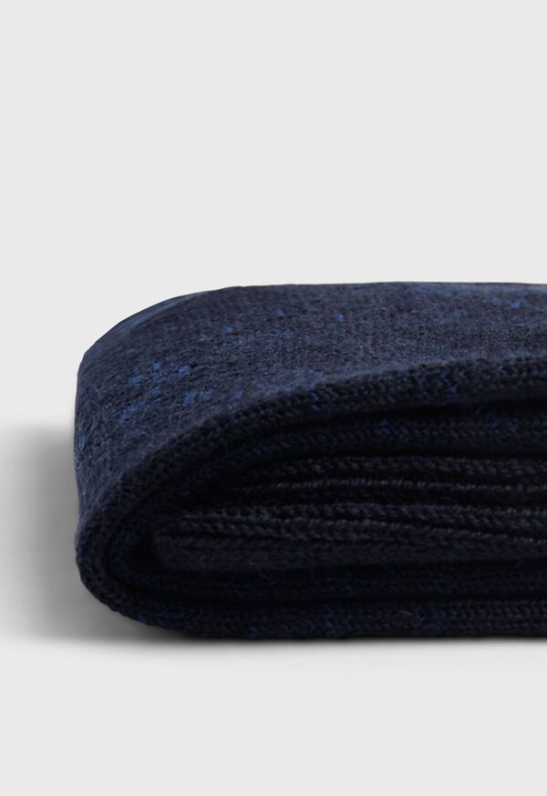 Paul Stuart Wool Blend Diagonal Plaid Sock, image 2
