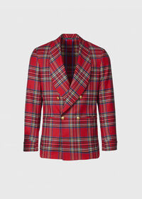 Paul Stuart Plaid Double Breasted Dinner Jacket, thumbnail 1