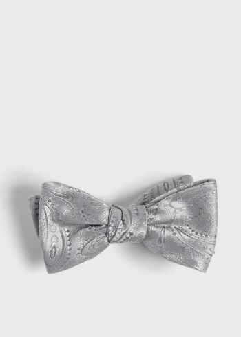 Paul Stuart Silk Paisley Jacquard Bow Tie