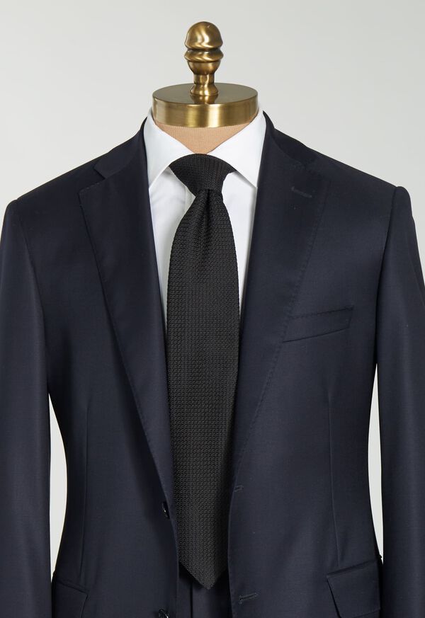 Paul Stuart Solid Silk Grenadine Tie, image 2