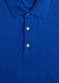 Paul Stuart Cotton Knit Polo Shirt, thumbnail 2
