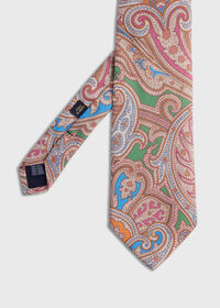 Paul Stuart Silk Paisley Tie, thumbnail 1