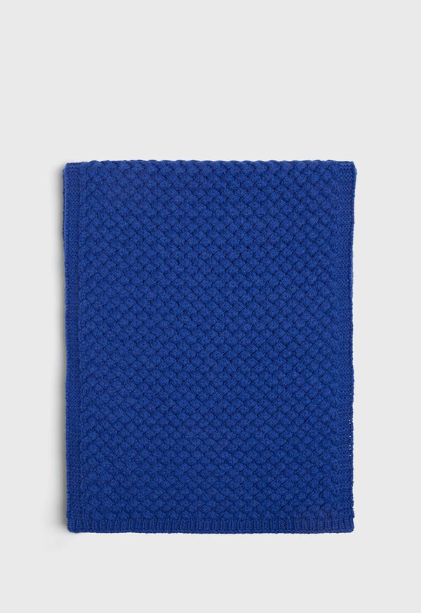 Paul Stuart Cashmere Basketweave Scarf, image 2