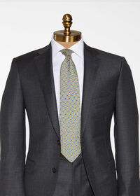 Paul Stuart Medallion Silk Tie, thumbnail 2