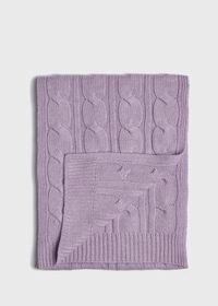 Paul Stuart Cashmere Cable Knit Scarf, thumbnail 1