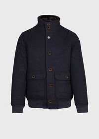 Paul Stuart Zip-Out Vest Blouson Jacket, thumbnail 1