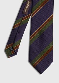 Paul Stuart Tricolor Stripe Tie, thumbnail 1