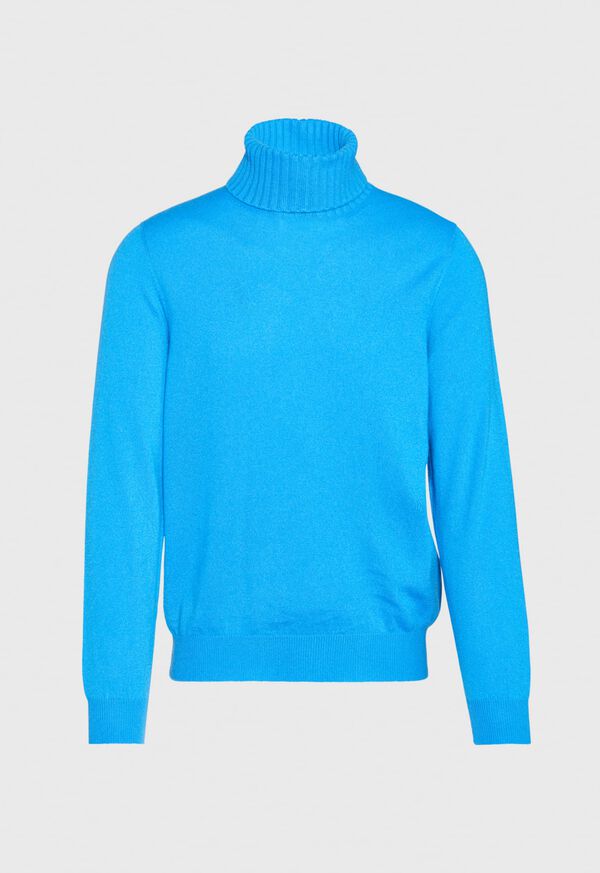 Paul Stuart Cashmere Solid Turtleneck, image 1