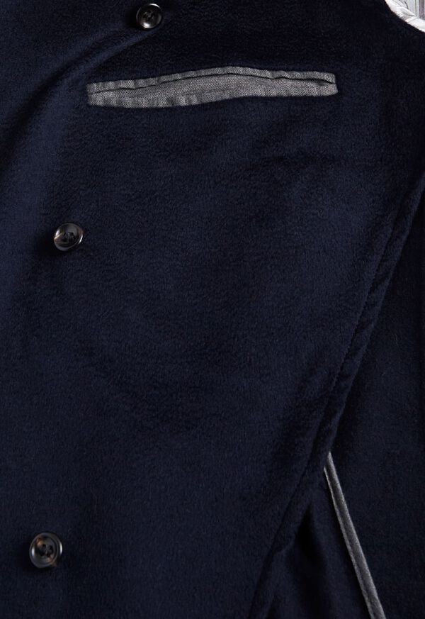 Paul Stuart Cashmere Overcoat with Removable Vest, image 3