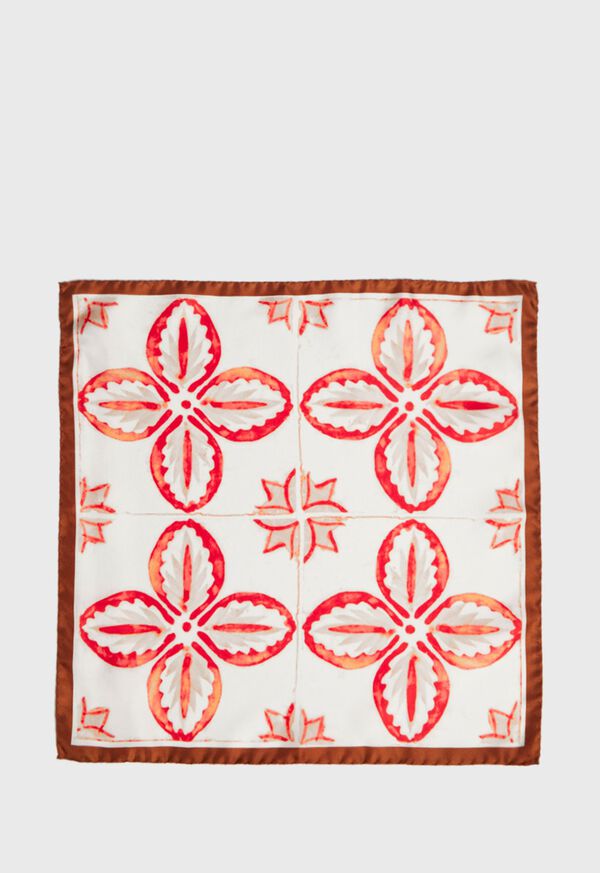 Paul Stuart Tile Design Pocket Square, image 2