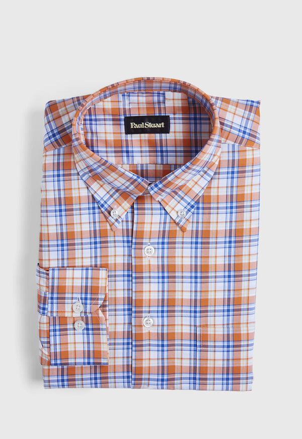 Paul Stuart Plaid Sport Shirt, image 1
