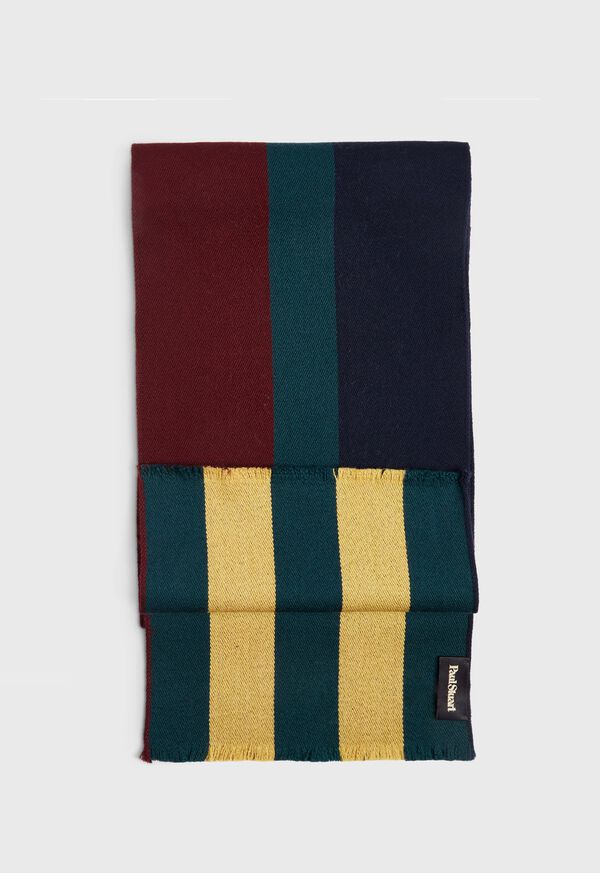 Paul Stuart Regimental Stripe Scarf, image 1