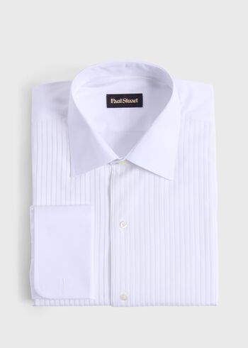 Paul Stuart Slim Fit Narrow Pleat Formal Shirt