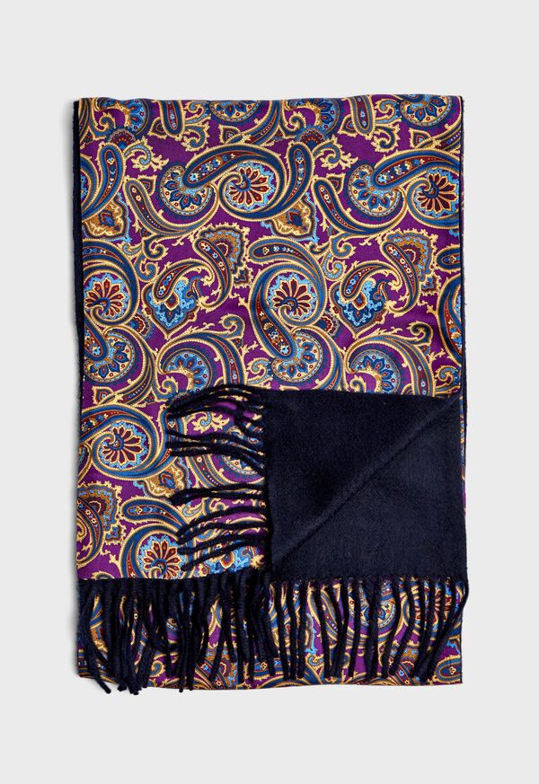 Paul Stuart All Over Paisley Scarf, image 1