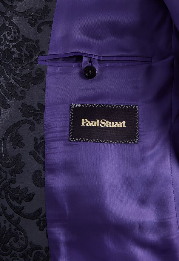 Paul Stuart Floral Jacquard Silk Dinner Jacket, image 3
